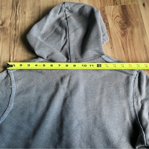 JOSTENS Senior 12 Full Zip Hoodie Jacket Distressed Large Gray Women’s - Picture 9 of 16